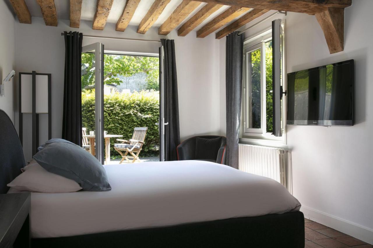 La Chaumiere Hotel Honfleur Exterior photo