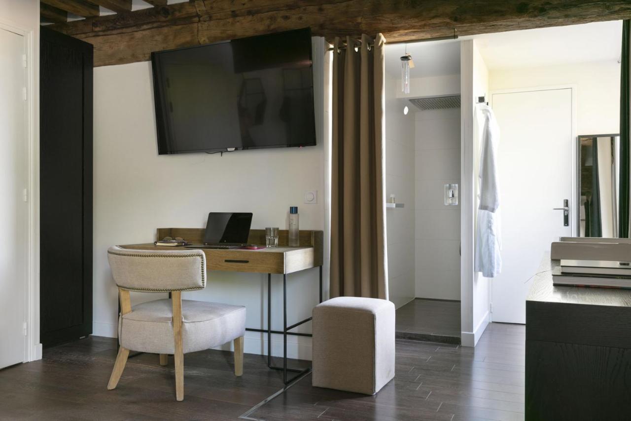 La Chaumiere Hotel Honfleur Exterior photo