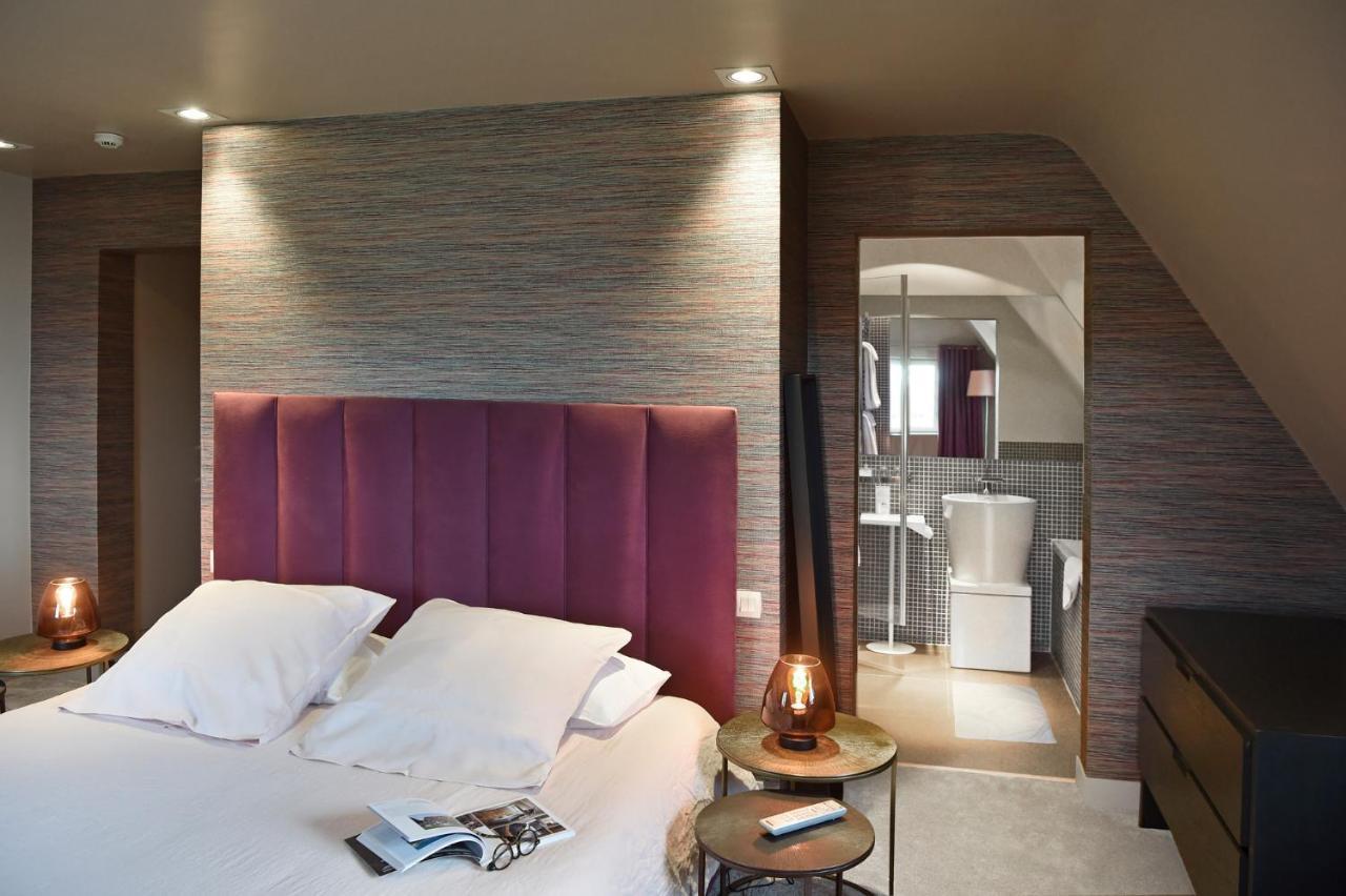 La Chaumiere Hotel Honfleur Exterior photo